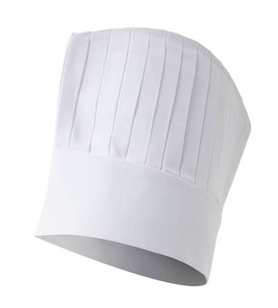 Gorro de cocinero con rejilla Velilla 82