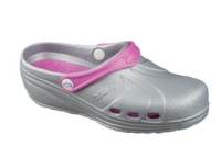 Zueco ASANA Plata Fuxia FELIZ CAMINAR