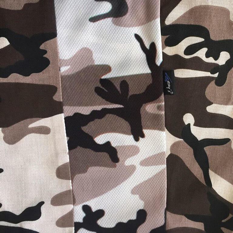 Chaqueta de cocina Garys Camuflaje