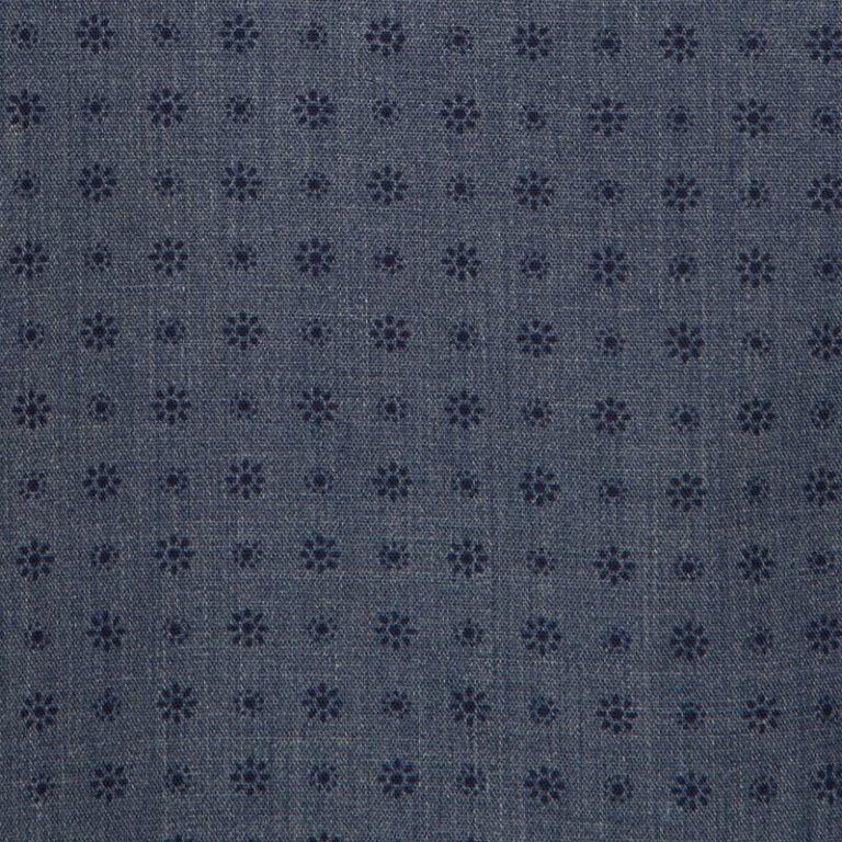 tejido azul indigo punteado Gary´s