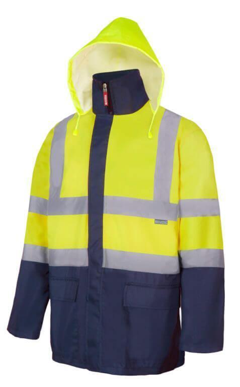 Parka Alta visibilidad Velilla 306003, 4 En 1 Bicolor