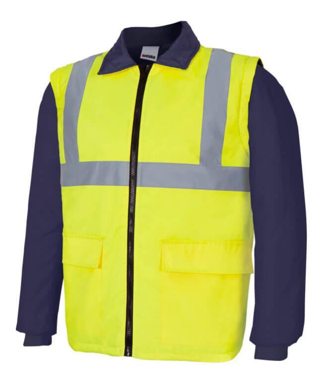 Parka Alta visibilidad Velilla 306003, 4 En 1 Bicolor