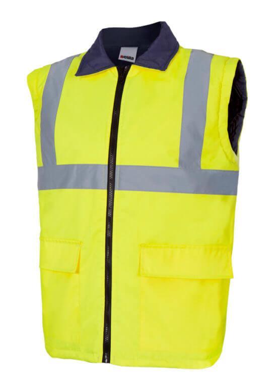 Parka Alta visibilidad Velilla 306003, 4 En 1 Bicolor