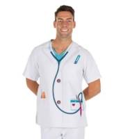 Casaca sanitaria original diseño Garys doctor 6111 Casaca sanitaria original diseño Garys doctor 6111