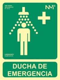 Señal "ducha de emergencia" Normaluz Señal "ducha de emergencia" Normaluz