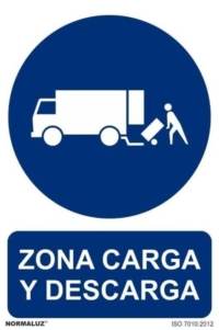 Señal "Zona carga y descarga" Normaluz Señal "Zona carga y descarga" Normaluz