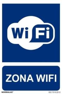 Señal "Zona wifi" Normaluz Señal "Zona wifi" Normaluz