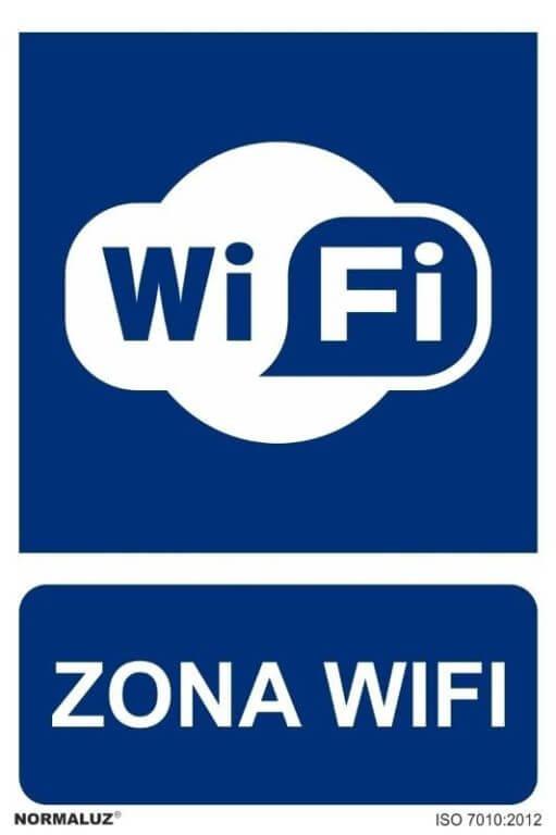 Señal "Zona wifi" Normaluz