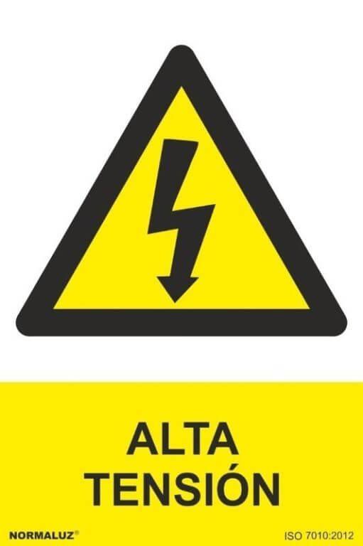 Señal "Alta tensión" Normaluz