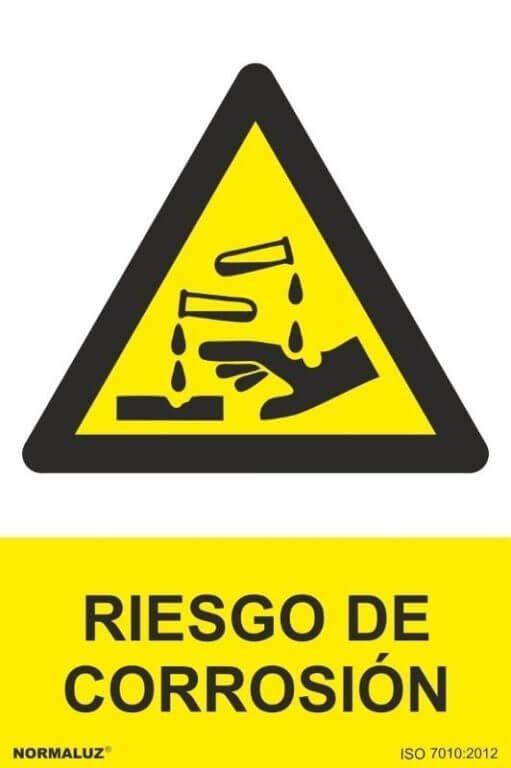 Señal "Riesgo de corrosión" Normaluz