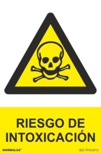Señal "Riesgo de intoxicación" Normaluz Señal "Riesgo de intoxicación" Normaluz