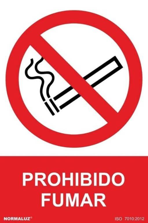 Señal "Prohibido fumar" Normaluz Señal "Prohibido fumar" Normaluz