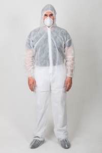 Buzo desechable polipropileno con capucha Omare Buzo desechable polipropileno con capucha Omare