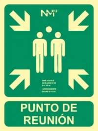 Señal punto de reunión Normaluz Señal punto de reunión Normaluz