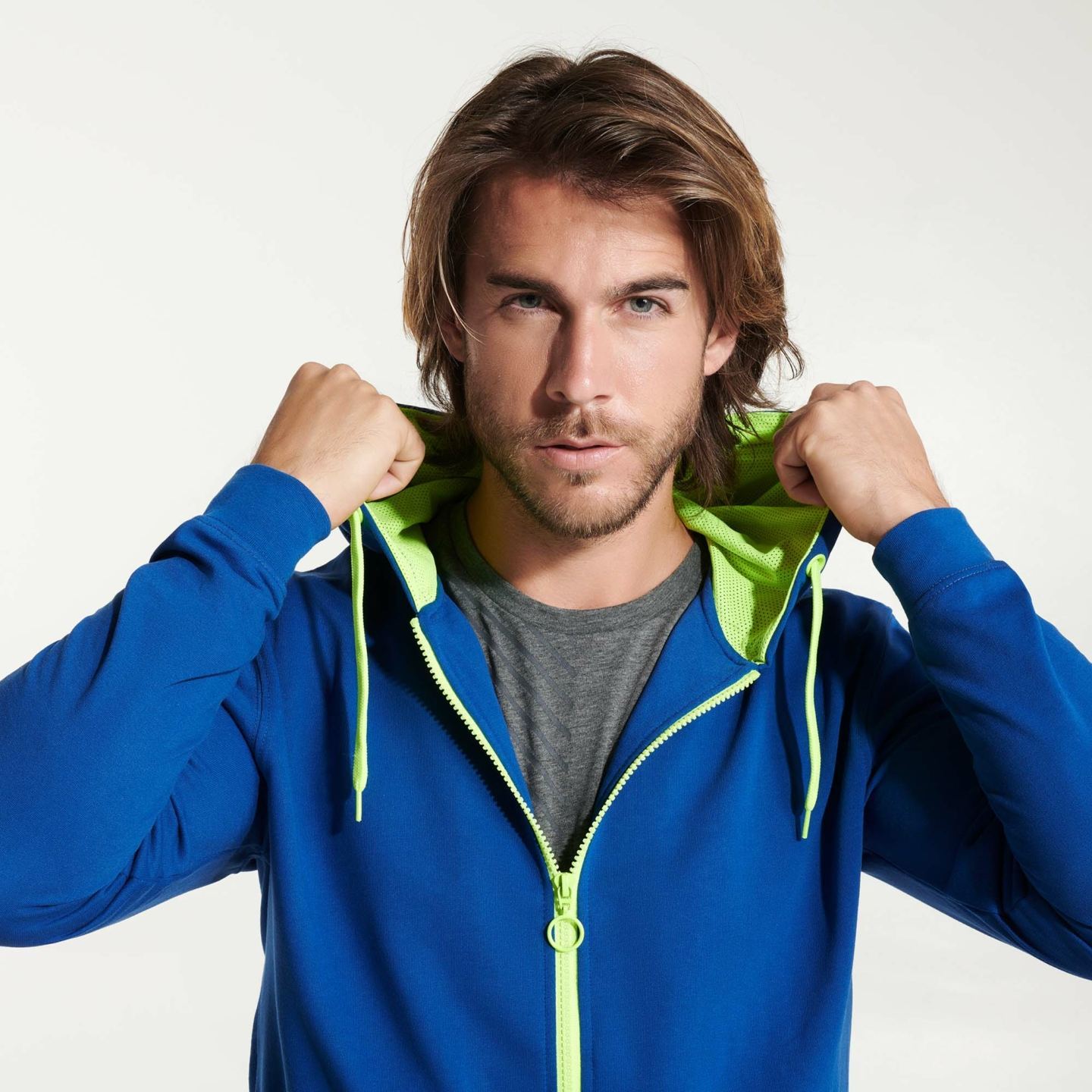 Sudadera Roly Fuji con capucha Ref.1105