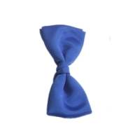 Pajarita de raso gary's azulina