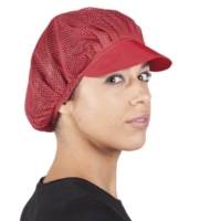 gorra alimentación poliéster gary's rojo pack 10