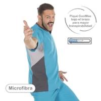 camisola microfibra gary's alan turquesa