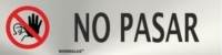 Señal informativa de no pasar Normaluz RD707028 Señal informativa de no pasar Normaluz RD707028