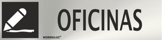 Señal informativa de oficinas Normaluz RD707042 Señal informativa de oficinas Normaluz RD707042