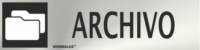 Señal informativa de archivo Normaluz RD707045 Señal informativa de archivo Normaluz RD707045