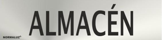 Señal informativa de almacén Normaluz 707066