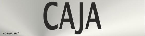 Señal informativa de caja Normaluz 707059 Señal informativa de caja Normaluz 707059