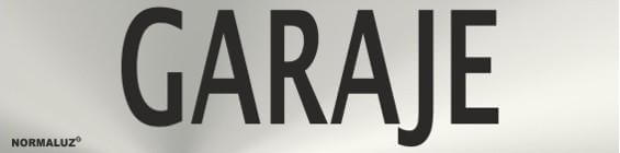 Señal informativa de garaje Normaluz 707064 Señal informativa de garaje Normaluz 707064