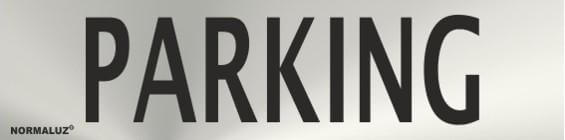 Señal informativa de parking Normaluz 707065