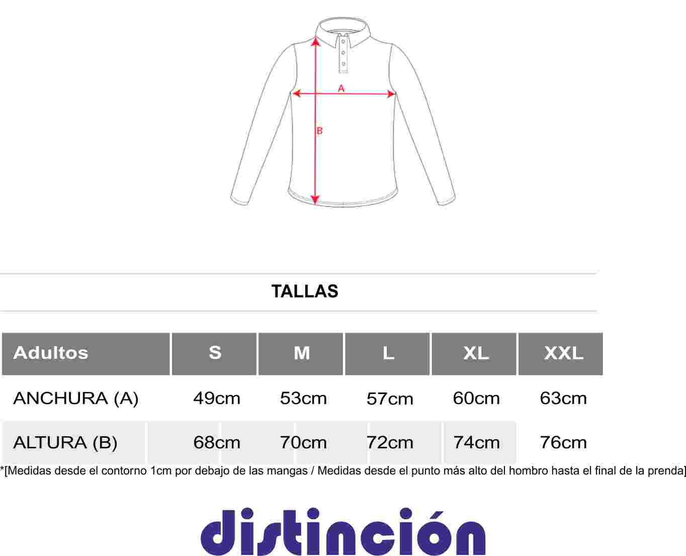 Polo manga larga Carpe Roly. | Polos Roly | distinción