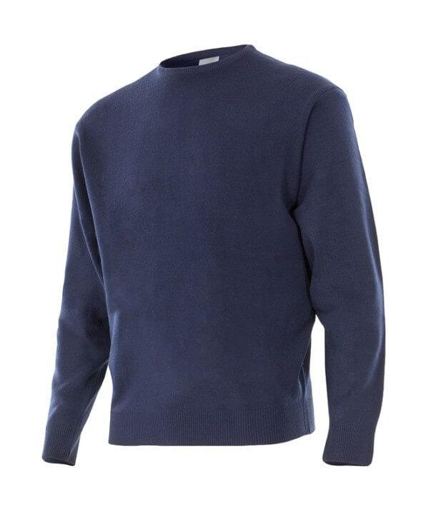 Jersey punto fino con cuello redondo Velilla 105