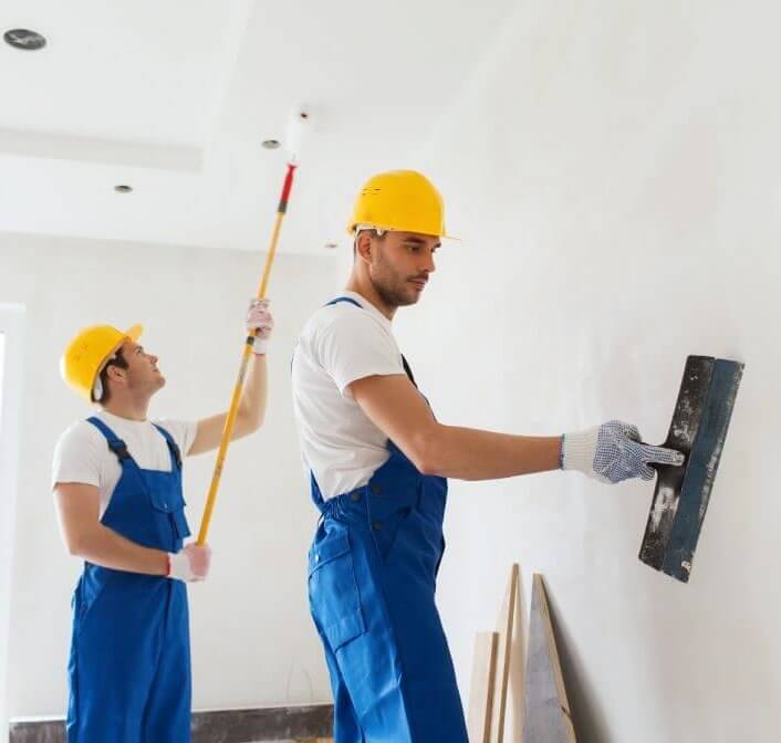 Ropa de trabajo y protección laboral de pintor