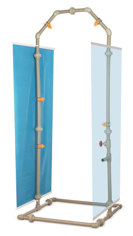 Ducha Descontaminante SteelPro 2388-DDP Ducha Descontaminante SteelPro 2388-DDP