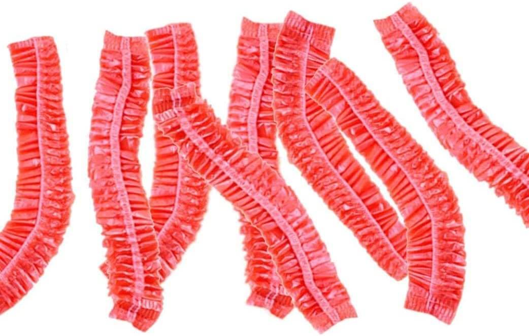 Gorro Higiénico Acordeón Rojo