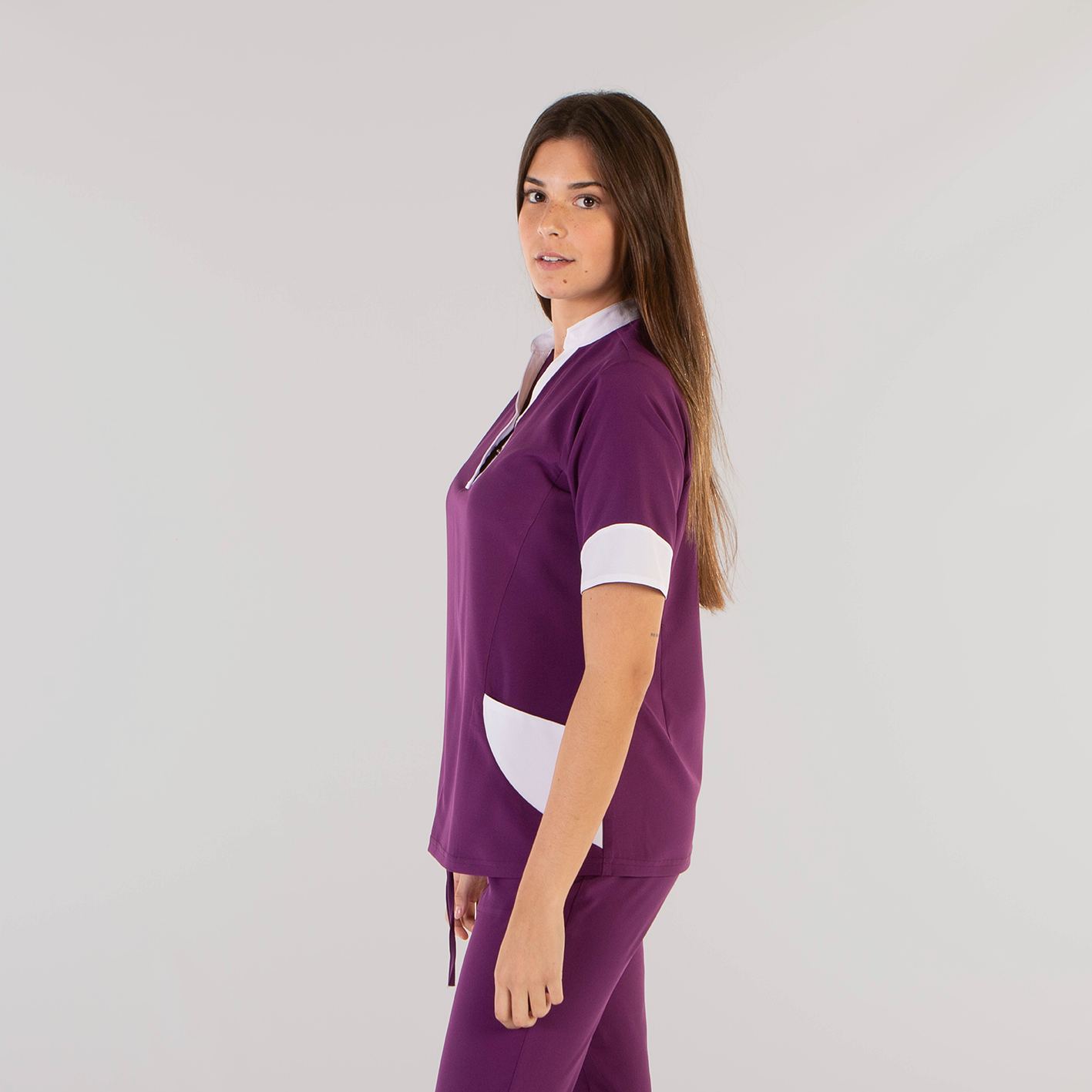 Blusa Laboral de Microfibra Susan Garys 6621 - Imagen 2