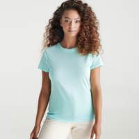 Camiseta Entallada Orgánica Golden Woman Roly Eco
