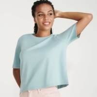 Camiseta Manga Corta Holgada De Mujer Dominica Roly Camiseta Manga Corta Holgada De Mujer Dominica Roly