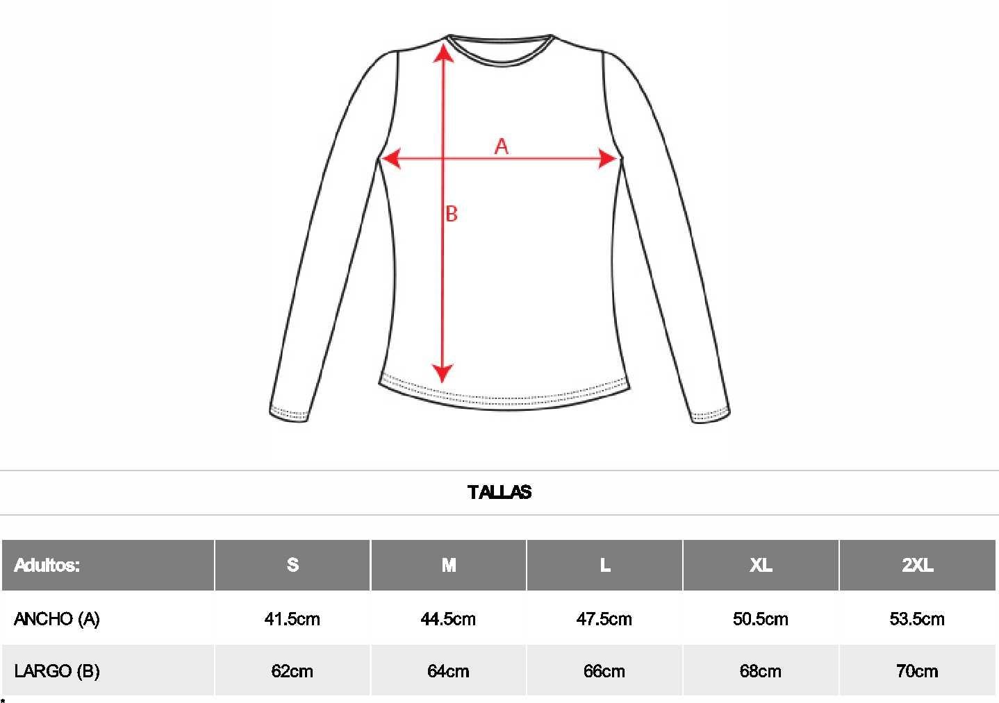 Guia Talla Imola Woman Roly