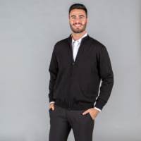 103200 CHAQUETA CREMALLERA NEGRA