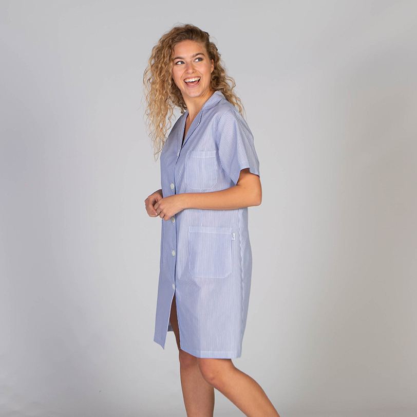 52100 BATA VICHY RAYAS AZULINA