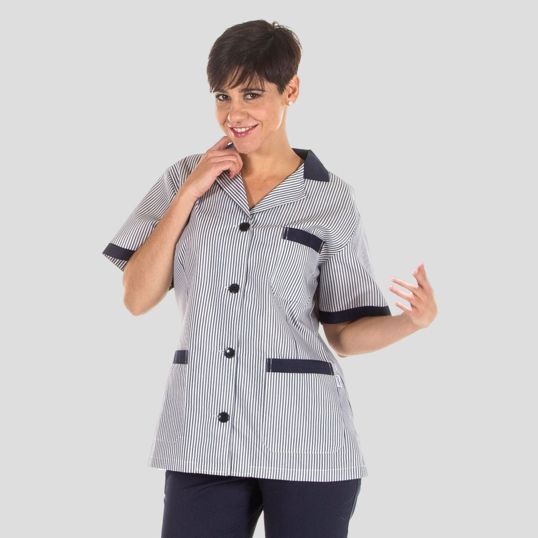 V522000 BATA COMBINADA RAYAS MARINO