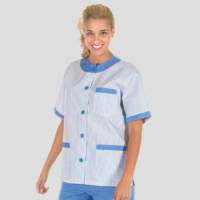 648000 BLUSA UNIXE ABOTONADA CELESTE