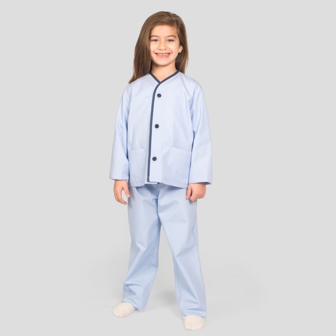 841500 CONJUNTO UNISEX INFANTIL CELESTE