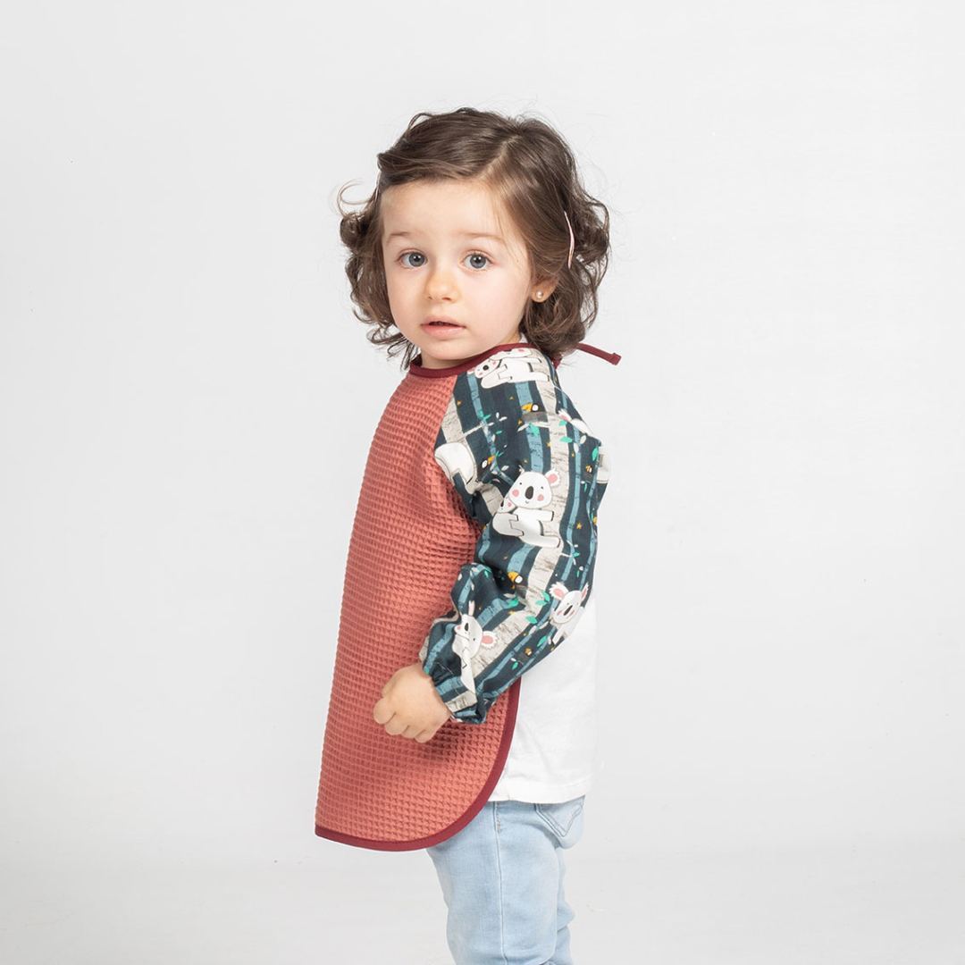 Babi babero infantil Koala Garys 310001 Distincion nude lado