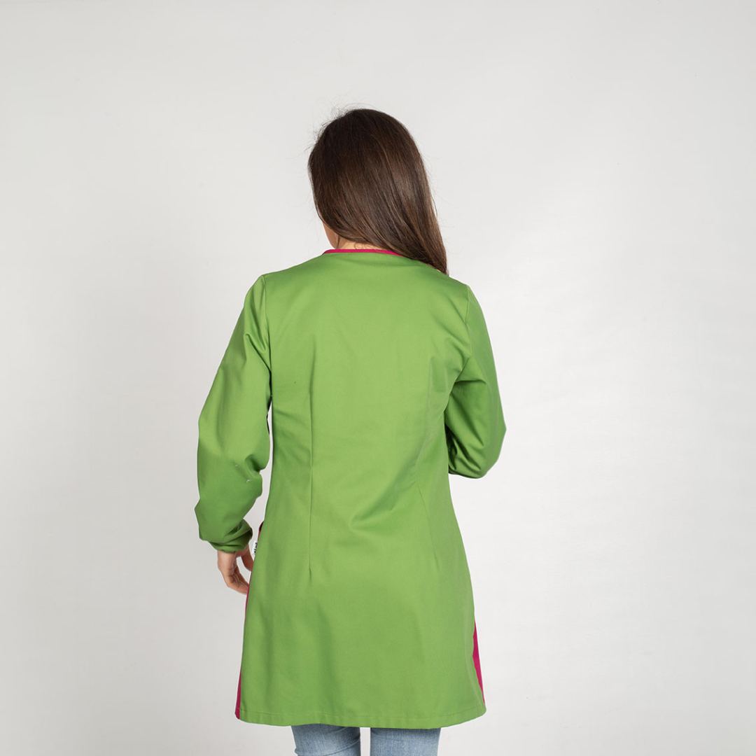 Bata profesora Multicromo Garys 500018 Distincion espalda