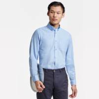 Camisa Hombre Con Bolsillo Oxford Roly 5507 Distincion