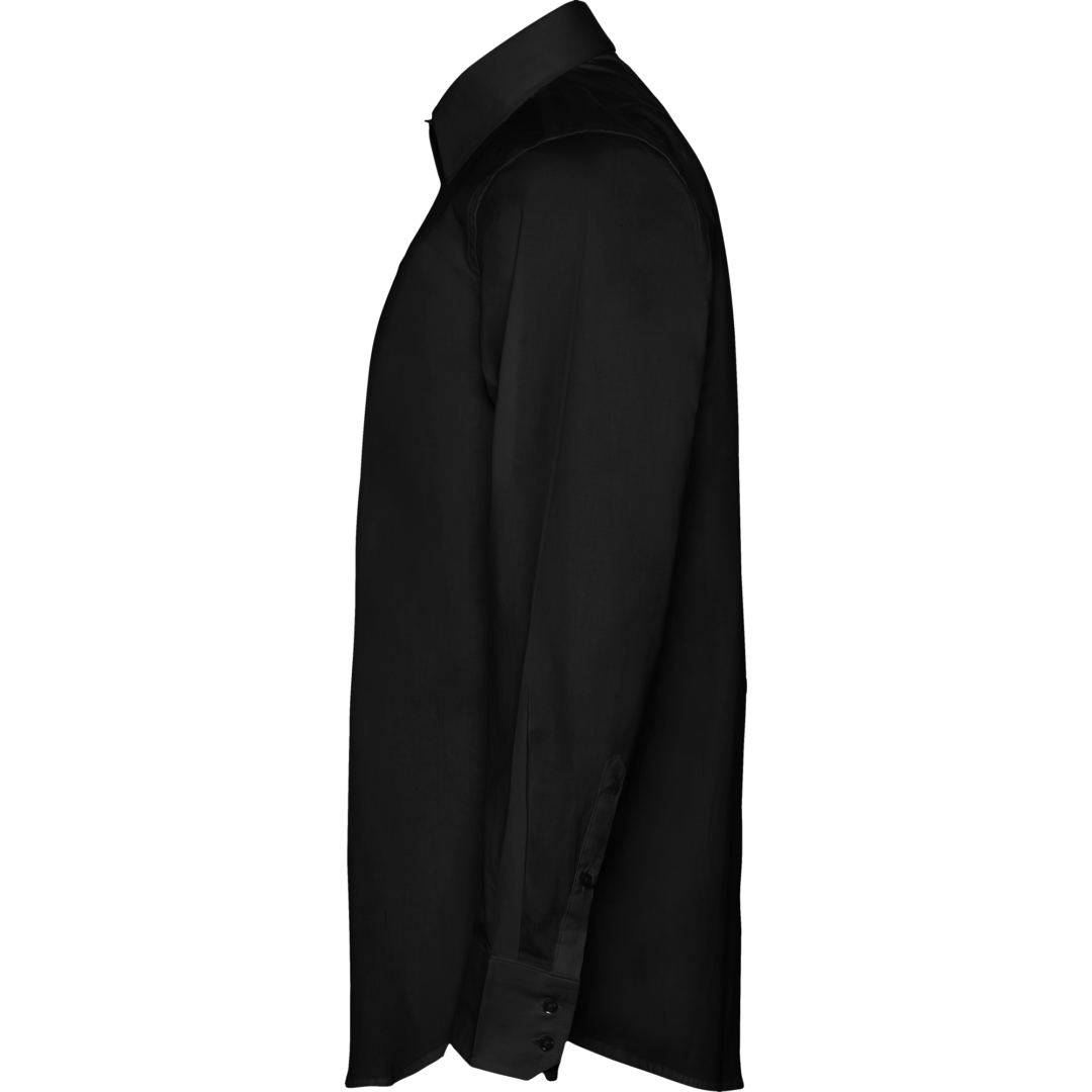 Camisa Stretch Manga Larga Moscu Roly 5506 Distincion negro lado