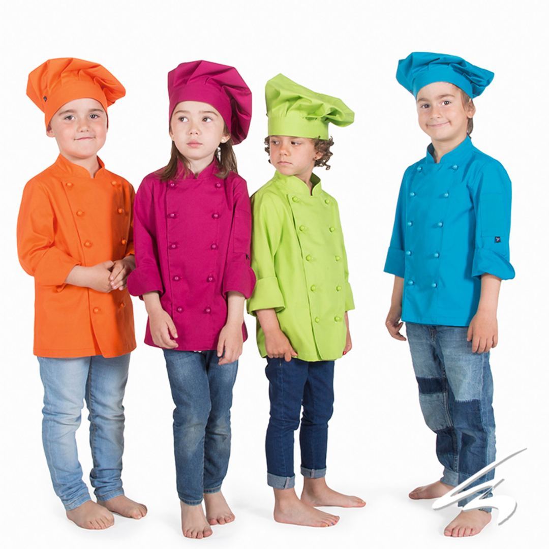 Chaqueta cocinero infantil Garys 950200 Distincion niños