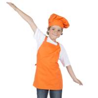 Delantal infantil con Peto Garys 111800 Distincion naranja