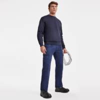 Pantalón Laboral Hombre 100% Algodón Safety Roly 5096 Distincion